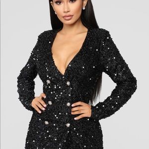 NWT “Not afraid to sparkle dress”